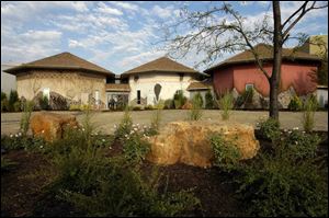 The African-themed resort, which includes a large indoor water park, has 600 hotel rooms. 