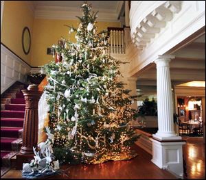 The Libbey-Perkins Home, 2008 Scottwood Ave., is among the featured residences Sunday in the annual Tours de Noel in the Old West End.