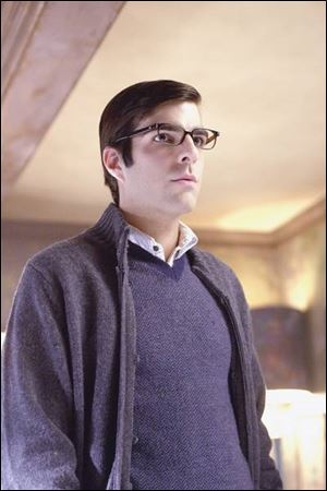 Zachary Quinto plays Sylar, a villain who absorbs the powers of his victims on NBC's freshman hit, Heroes.