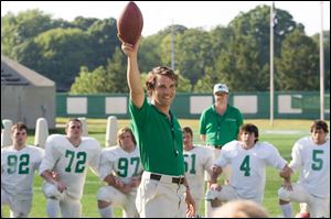 Matthew McConaughey portrays coach Jack Lengyel in the movie 'We Are Marshall'. Lengyel was hired from the College of Wooster to coach the 1971 Herd after the 1970 team died in a plane crash.