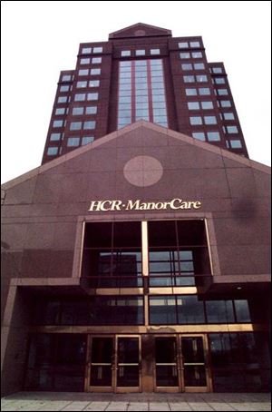 Manor Care, headquartered on Summit Street downtown, has
60,000 employees total and 1,300 in metro Toledo.