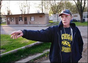 Jerry Burns is a neighbor of the South Toledo couple charged with two counts each of child abuse. Mr. Burns said he has mowed the lawn at the couple's mobile home on Nebraska Avenue and never saw a child mistreated at the home. Lucas County Children Services took custody of two boys who ran away from the home and placed them in foster care, officials said.

