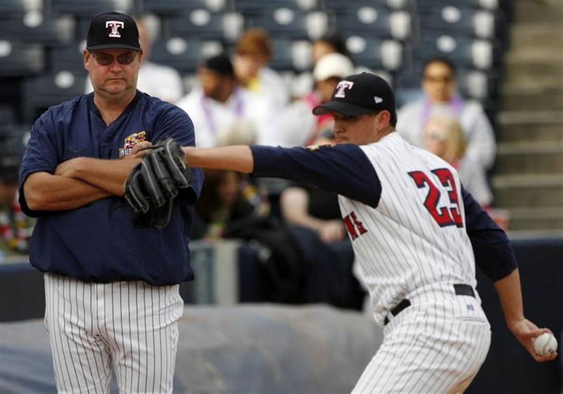 Tommy 'The Blade' Hall was the rookie pitcher who started for the Twins on  Opening Day