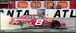 Dale Earnhardt Jr.'s Budweiser Chevrolet, with its No. 8 on the doors, might take on a new look with Hendrick Motorsports.