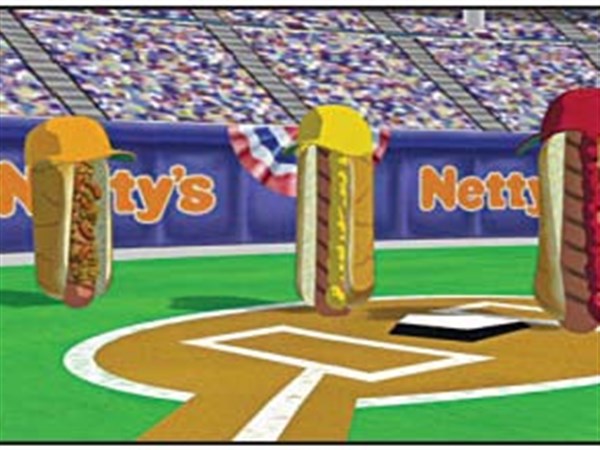 Baltimore Orioles Hotdog Racing Ketchup, Relish, or Mustard Shirts