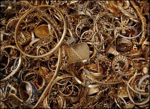 Prices for scrap gold have been pushed higher.