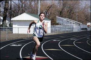 Ottawa Hills sophomore Katherine Jamieson qualified to the Division III state meet last year in 100 and 200-meter races. She owns school and TAAC records in both   12.42 in the 100 and 25.68 in the 200. 