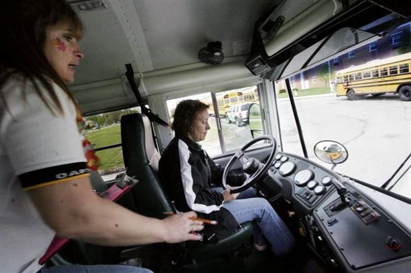 IN SYLVANIA, SCHOOL BUS ROAD E-O TESTS DRIVERS' METTLE - The Blade