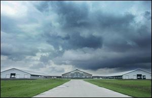 The Reyskens Dairy Farm in Custar, Ohio, in Wood County, is similar to the ones that have gotten a construction permit.