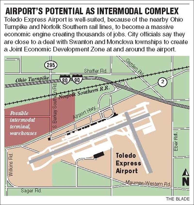 Toledo Express Airport overhaul could boost area as shipping hub ...