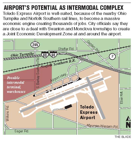 Toledo Express Airport overhaul could boost area as shipping hub - The ...