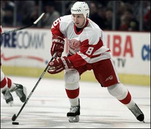 Russia-born Igor Larionov played eight seasons in Detroit and helped the Red Wings win three Stanley Cup titles.