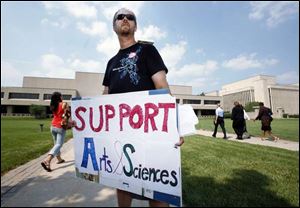 Chad Olson, a University of Toledo student, shares his opinion on the Health Science Campus. Yueh-Ting Lee, who has led the college of arts and sciences since last year, will leave Sept. 19.