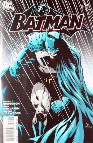 A Batman comic book