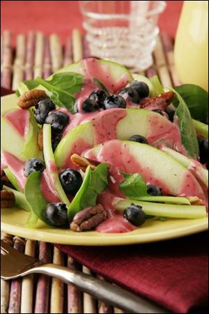 Blueberry Waldorf Salad.