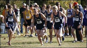 St. John s hasn t missed a step this season and won its fifth straight City League and district championships with runners, from left, Greg Turissini (852), Ben Miller (851),Jacob Van Dootingh, Ian McNair (850), Kevin Yarnell (854), Chris Madaras and Preston Benjamin (848).
