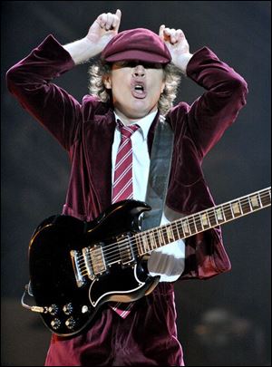 AC/DC's Angus Young has a funny way of saying 