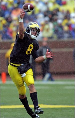 Michigan quarterback Nick Sheridan, who is starting due to Steven Threet's injury, says his team must avoid big mistakes.