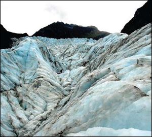 Fox Glacier. 