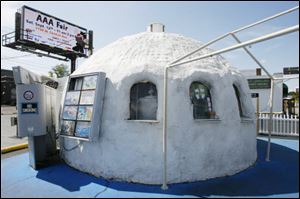 Original Igloo Ice Cream is at the corner of Monroe Street and Douglas Road.