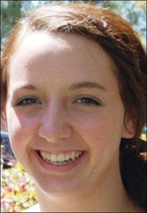 NBR  Allyson Baden, Emmanuel Christian High School, student of the week. Not Blade photo.