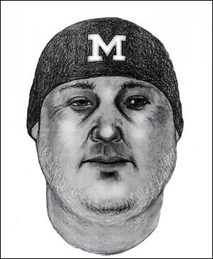 Sketch of the suspect