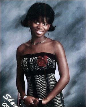 Shynerra Grant of West Toledo was 17 when her ex-boyfriend killed her in 2005. 