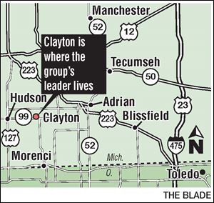 Authorities believe a Christian-based militia group trained in Lenawee County. Nine people were indicted for plotting attacks. Five are from the Clayton area and three others are from northwest Ohio and Indiana.