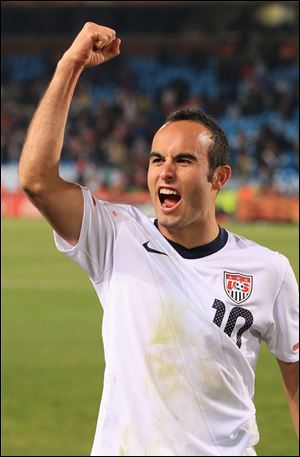 American fans have a lot to say after the U.S. team defeated Algeria 1-0 and stayed alive in the World Cup.