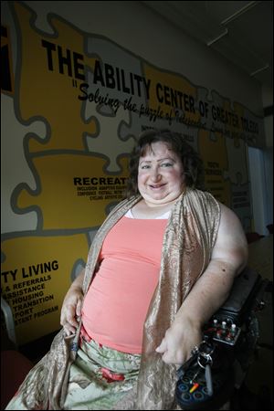 Shelley Papenfuse, disability-rights advocate at the Ability Center of Greater Toledo, says the Americans with Disabilities Act was intended to be a sweeping civil-rights law that would address access in the area of employment, places of public accommodation, as well as in the community, but 'because it addresses so many parts of our lives, there was no real way to monitor all those areas.'