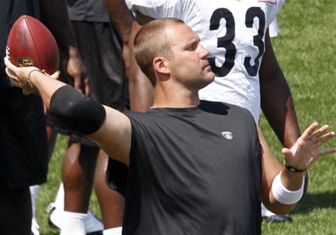 Ben Roethlisberger 7 Findlay High School Trojans White Football