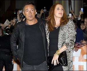 Springsteen and Scialfa attended the premiere of ‘The Promise' at the Toronto Film Festival last month.