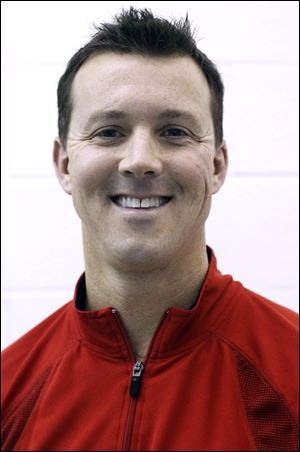 St. Francis swimming coach Keith Kennedy.