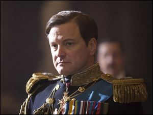 Academy Award winner Colin Firth plays King George VI.