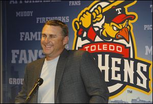 Phil Nevin was introduced as Mud Hens manager on Nov. 11, 2010. He played briefly in Toledo in 1995 and 1997 while in the Detroit Tigers organization. He played with seven teams in the major leagues.