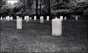 A cemetery and Confederate prison on Johnson Island, near Marblehead in Sandusky Bay, is a famous site.  