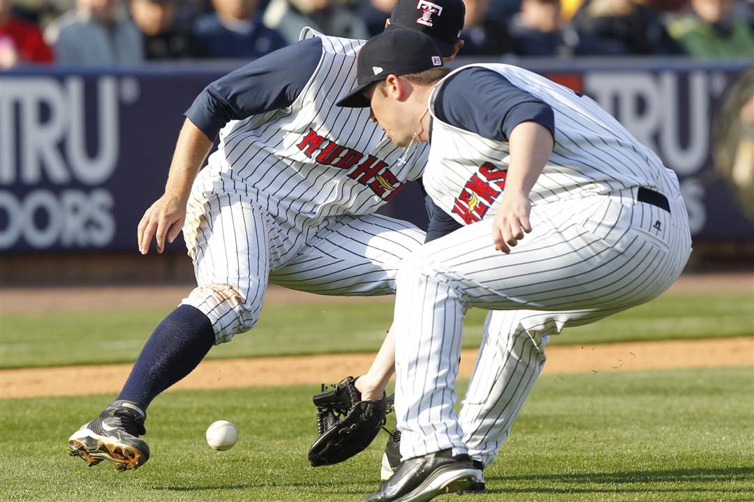 Mud-Hens-Opening-Day-Danny-Worth-Matt-Hoffman