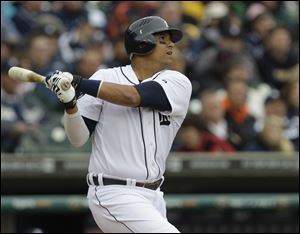 Detroit Tigers' Victor Martinez.