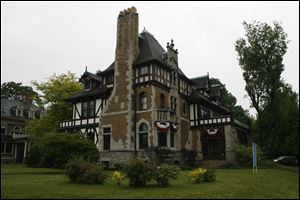 The mansion at 2210 Robinwood Ave. is one of the homes on the tour during the Old West End festival.