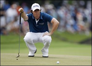 Rory McIlroy shot a 65 in the first round of the U.S. Open at Congressional Thursday.