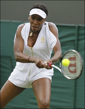 Venus Williams, who has only played seven times this season, called her outfit 'trendy.'