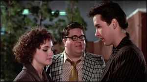 Diane Franklin, Dan Schneider, and John Cusak in the 1985 film 'Better off Dead.'