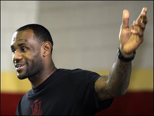 LeBron James donated $240,000 to renovate a community center in Akron as a safe haven for area children.