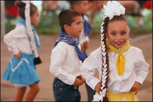 Leilani Garcia, of Toledo, performs at a previous South of Border Festival which raises money for programming and operating costs of the Perrysburg Heights Community Center.