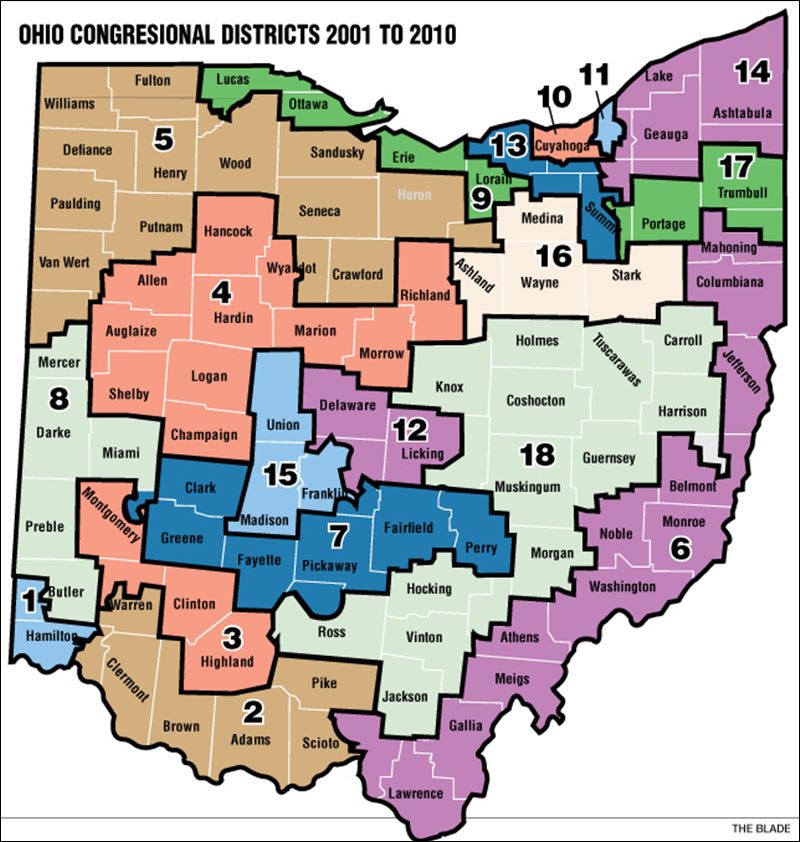 Kaptur's district reshuffled - Toledo Blade