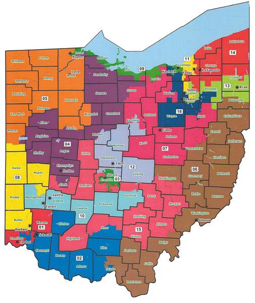 Republican-drawn congressional map clears Ohio House amid Democrats ...