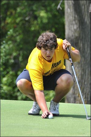 Bill Blausey is the lone senior on the Woodmore golf team. The wildcats have won conference titles the past two seasons -- the first Northern Buckeye Conference this season and the final Suburban Lakes League last season. Woodmore sealed the NBC championship with a solid two-day effort at golf courses in Clyde and North Baltimore.