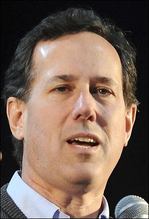 Former Pennsylvania Sen. Rick Santorum.