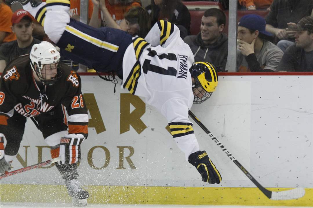 UM-BGSU-hockey-Bobby-Shea-Zach-Hyman