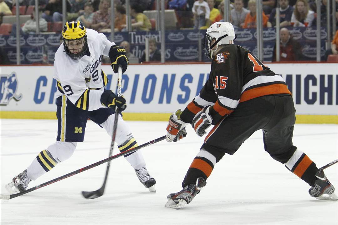 UM-BGSU-hockey-Marcus-Perrier-Luke-Moffatt